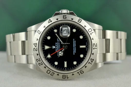 Popular Replica Rolex Explorer II 16570 Caliber 3185 Automatic Movement 40mm Steel Case Mens/unisex Watch