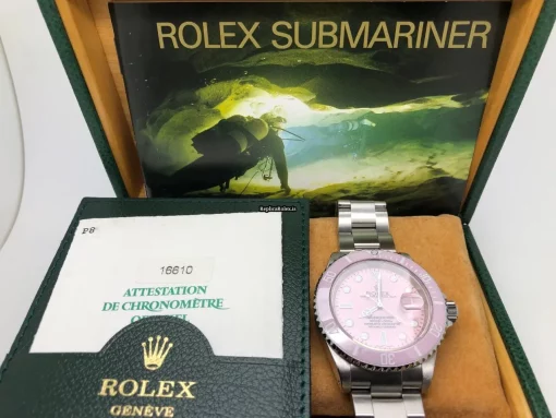 Stylish Replica Rolex Submariner Date 16610 Caliber 3135 Automatic Movement 40mm Steel Case Mens/unisex Watch - Image 15