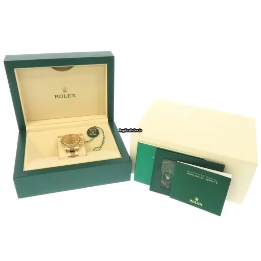 Pleasing Fake Rolex Daytona 116508 Caliber 4130 Automatic Movement 40mm Yellow Gold Case Mens/unisex Watch - Image 11