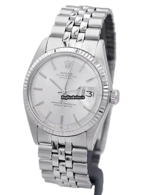 Distinctive Replica Rolex Datejust 1601 Automatic Movement 36mm Steel Case Watch - Image 2