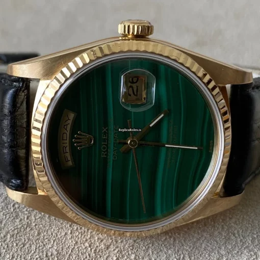 Quality Replica Rolex Day-date 36 18238 Caliber 3155 Automatic Movement 36mm Yellow Gold Case Mens/unisex Watch
