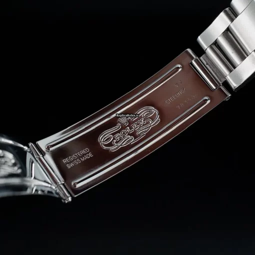 Excellent Fakes Rolex Air King Precision 14000 Caliber 3000 Automatic Movement 34mm Steel Case Mens/unisex Watch - Image 5