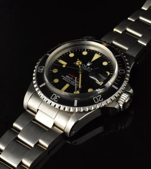 Remarkable Fake Rolex Submariner Date 1680 Caliber 1570 Automatic Movement 40mm Steel Case Mens/unisex Watch - Image 10