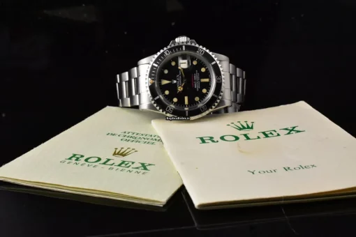 Remarkable Fake Rolex Submariner Date 1680 Caliber 1570 Automatic Movement 40mm Steel Case Mens/unisex Watch - Image 11