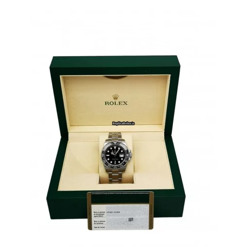 Incredible Replica Rolex Gmt-master II 116710ln Automatic Movement 40mm Steel Case Mens/unisex Watch - Image 5