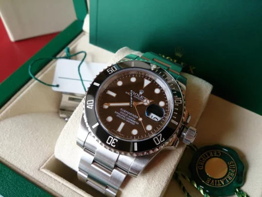 Amazing Fake Rolex Submariner Date 116610 Automatic Movement Steel Case Watch