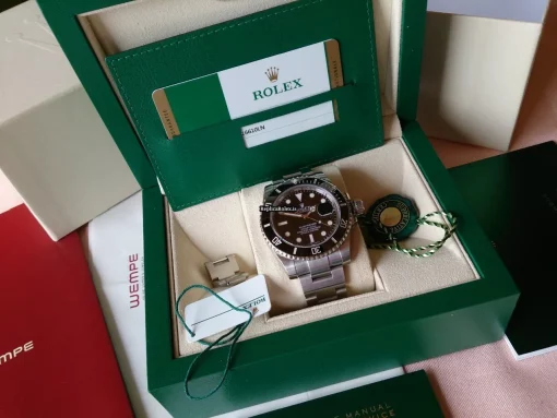 Amazing Fake Rolex Submariner Date 116610 Automatic Movement Steel Case Watch - Image 11