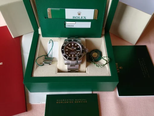 Amazing Fake Rolex Submariner Date 116610 Automatic Movement Steel Case Watch - Image 9
