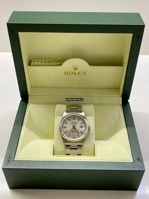 Attractive Fake Rolex Datejust 16200 Caliber 3135 Automatic Movement 36mm Steel Case Mens/unisex Watch - Image 2