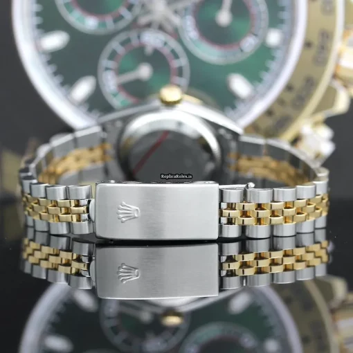 Attractive Fake Rolex Lady-datejust 69173 Caliber 2135 Automatic Movement 26x42mm Gold/steel Case Womens Watch - Image 12