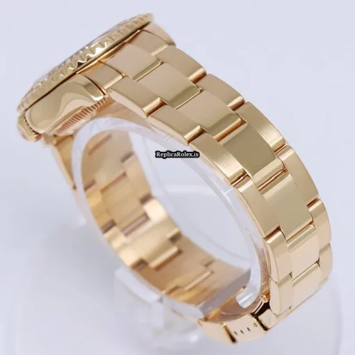 Stylish Replica Rolex Yacht-master 169628 Automatic Movement 29mm Gold/steel Case Watch - Image 14