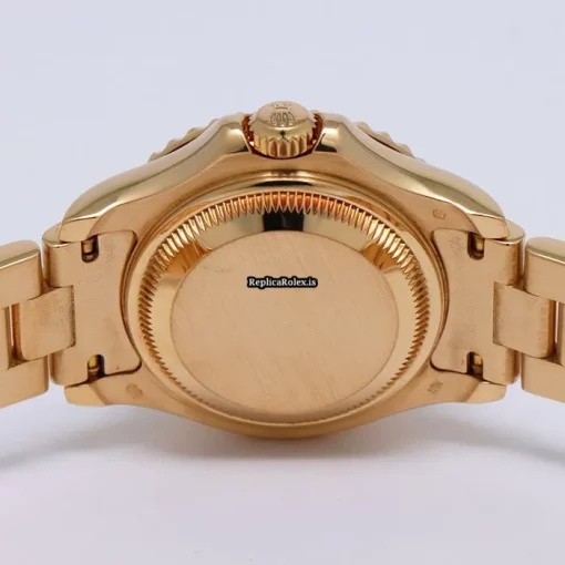 Stylish Replica Rolex Yacht-master 169628 Automatic Movement 29mm Gold/steel Case Watch - Image 4