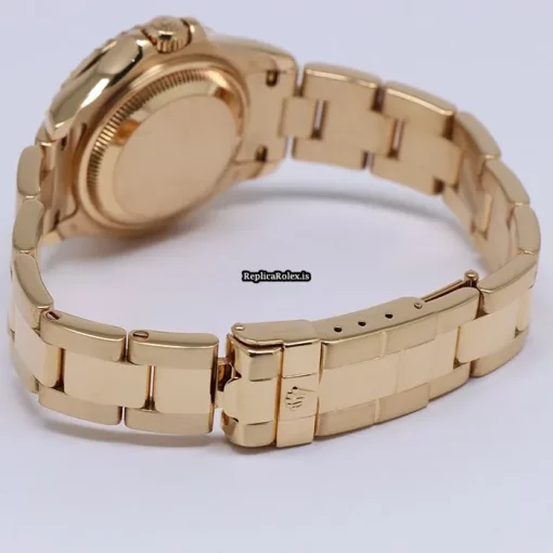 Stylish Replica Rolex Yacht-master 169628 Automatic Movement 29mm Gold/steel Case Watch - Image 6