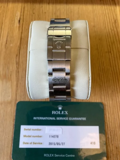 Fabulous Replica Rolex Explorer 114270 Caliber 3130 Automatic Movement 36mm Steel Case Mens/unisex Watch - Image 6