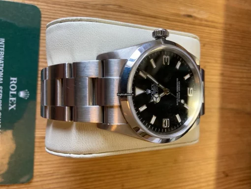 Fabulous Replica Rolex Explorer 114270 Caliber 3130 Automatic Movement 36mm Steel Case Mens/unisex Watch - Image 9