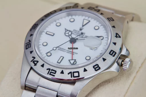 Fine Replica Rolex Explorer II 16550 Caliber 3085 Automatic Movement 40mm Steel Case Mens/unisex Watch - Image 4
