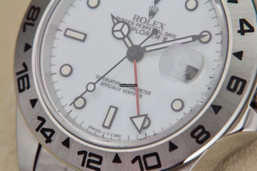 Fine Replica Rolex Explorer II 16550 Caliber 3085 Automatic Movement 40mm Steel Case Mens/unisex Watch - Image 5