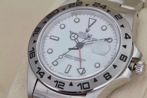 Fine Replica Rolex Explorer II 16550 Caliber 3085 Automatic Movement 40mm Steel Case Mens/unisex Watch - Image 7