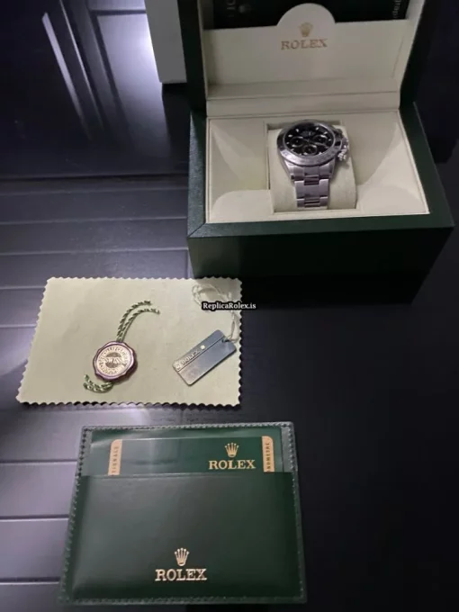 Lovely Replica Rolex Daytona 116520 Caliber 4130 Automatic Movement 40mm Steel Case Mens/unisex Watch - Image 5