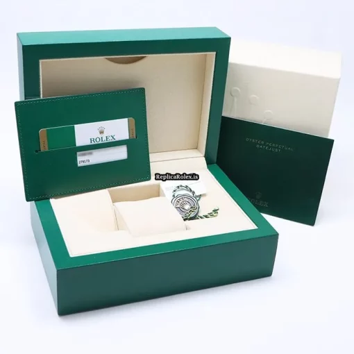 Cool Copy Rolex Lady-datejust 28 Caliber 2236 Automatic Movement 28mm Gold/steel Case Watch - Image 3