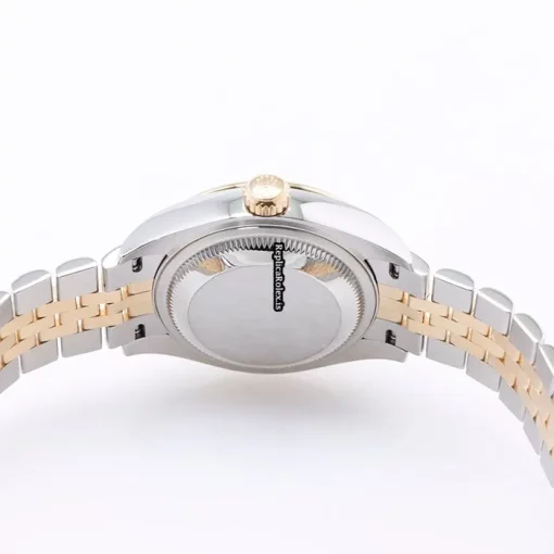 Cool Copy Rolex Lady-datejust 28 Caliber 2236 Automatic Movement 28mm Gold/steel Case Watch - Image 6