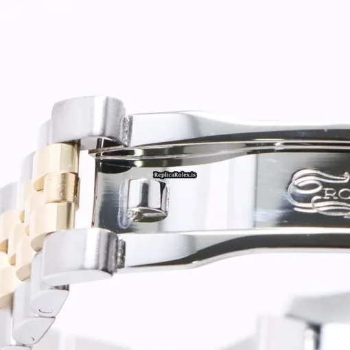 Cool Copy Rolex Lady-datejust 28 Caliber 2236 Automatic Movement 28mm Gold/steel Case Watch - Image 7