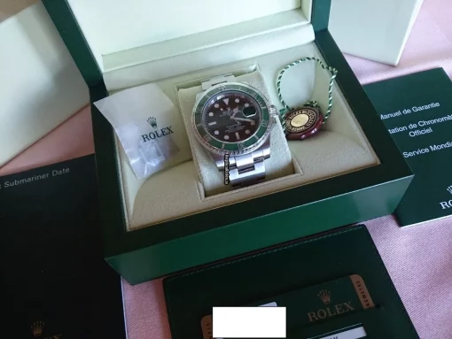 Lovely Fake Rolex Submariner Date 116610lv Automatic Movement Steel Case Mens/unisex Watch - Image 15