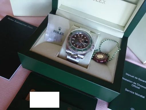 Lovely Fake Rolex Submariner Date 116610lv Automatic Movement Steel Case Mens/unisex Watch - Image 16