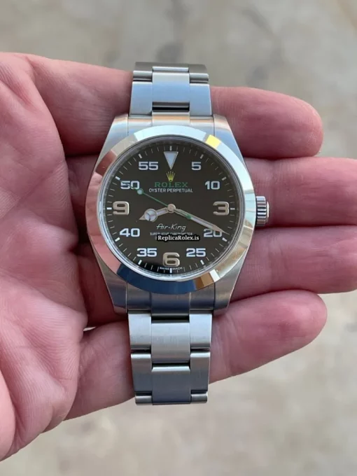 High-end Replica Rolex Air King 116900 Caliber 3131 Automatic Movement 40mm Steel Case Mens/unisex Watch