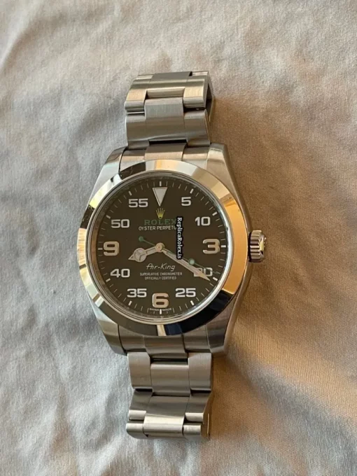 High-end Replica Rolex Air King 116900 Caliber 3131 Automatic Movement 40mm Steel Case Mens/unisex Watch - Image 2