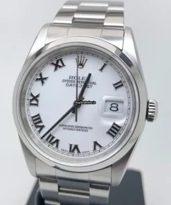 High-end Replica Rolex Datejust 16200 Caliber 3135 Automatic Movement 36mm Steel Case Mens/unisex Watch