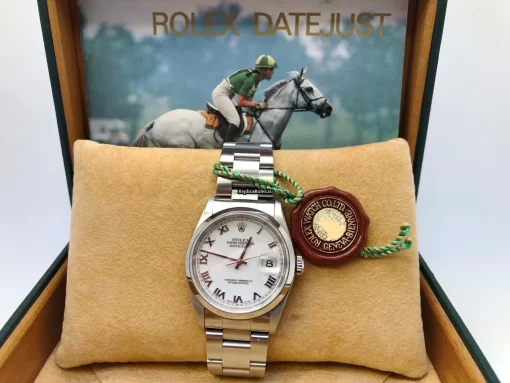 High-end Replica Rolex Datejust 16200 Caliber 3135 Automatic Movement 36mm Steel Case Mens/unisex Watch - Image 14