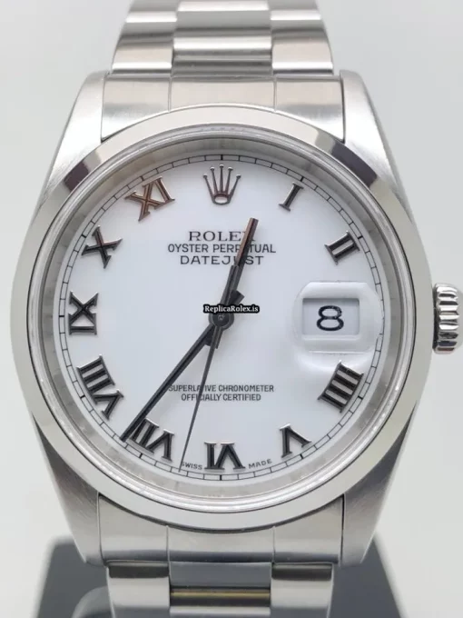 High-end Replica Rolex Datejust 16200 Caliber 3135 Automatic Movement 36mm Steel Case Mens/unisex Watch - Image 3