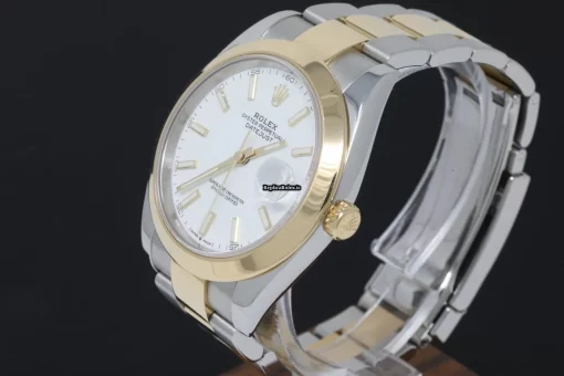 Fine Fake Rolex Datejust 126303 Caliber 3235 Automatic Movement 41mm Gold/steel Case Mens/unisex Watch - Image 2