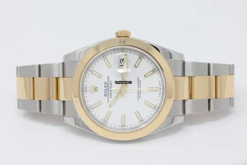 Fine Fake Rolex Datejust 126303 Caliber 3235 Automatic Movement 41mm Gold/steel Case Mens/unisex Watch - Image 8