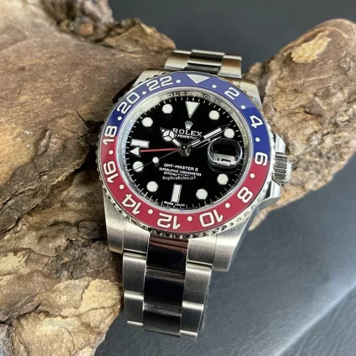 Stylish Fake Rolex Gmt-master II 116719blro Automatic Movement 40mm White Gold Case Watch