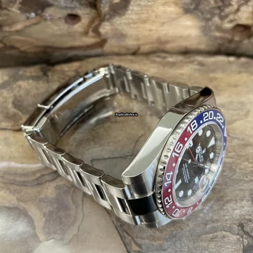 Stylish Fake Rolex Gmt-master II 116719blro Automatic Movement 40mm White Gold Case Watch - Image 3