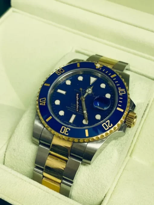 Excellent Replica Rolex Submariner Date 116613lb Automatic Movement 40mm Steel Case Mens/unisex Watch - Image 7