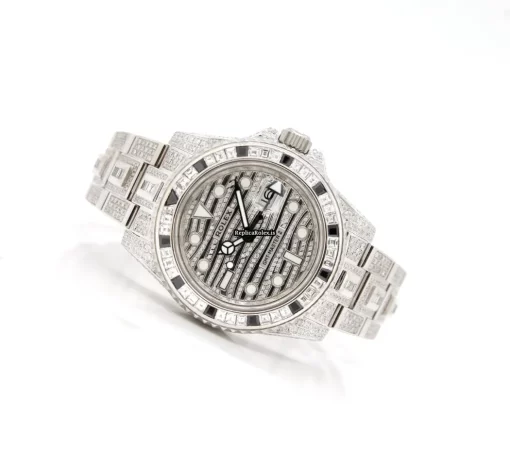 Great Replica Rolex Gmt-master II 116710ln Caliber 3186 Automatic Movement 40mm Steel Case Mens/unisex Watch - Image 6