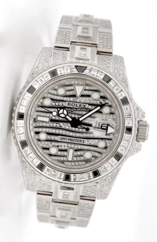 Great Replica Rolex Gmt-master II 116710ln Caliber 3186 Automatic Movement 40mm Steel Case Mens/unisex Watch - Image 9