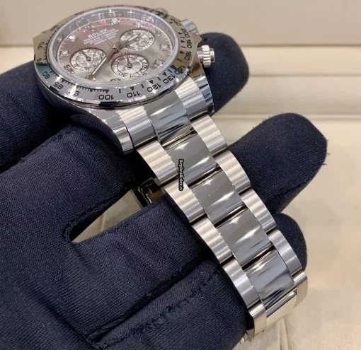 Terrific Replica Rolex Daytona 116509 Caliber 4130 Automatic Movement 40mm White Gold Case Mens/unisex Watch - Image 2