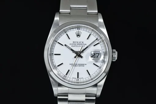 Pleasing Replica Rolex Datejust 16200 Caliber 3135 Automatic Movement 36mm Steel Case Mens/unisex Watch - Image 3
