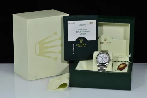 Pleasing Replica Rolex Datejust 16200 Caliber 3135 Automatic Movement 36mm Steel Case Mens/unisex Watch - Image 8