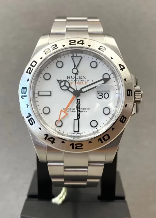 Excellent Replica Rolex Explorer II 216570 Caliber 3187 Automatic Movement 42mm Steel Case Mens/unisex Watch - Image 3