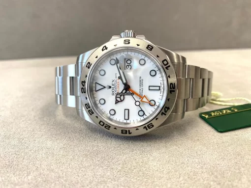 Excellent Replica Rolex Explorer II 216570 Caliber 3187 Automatic Movement 42mm Steel Case Mens/unisex Watch - Image 7