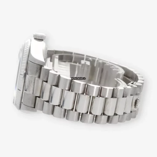 Incredible Replica Rolex Day-date 36 18039 Caliber 3055 Automatic Movement 36mm White Gold Case Mens/unisex Watch - Image 4