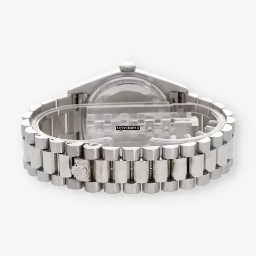 Incredible Replica Rolex Day-date 36 18039 Caliber 3055 Automatic Movement 36mm White Gold Case Mens/unisex Watch - Image 6