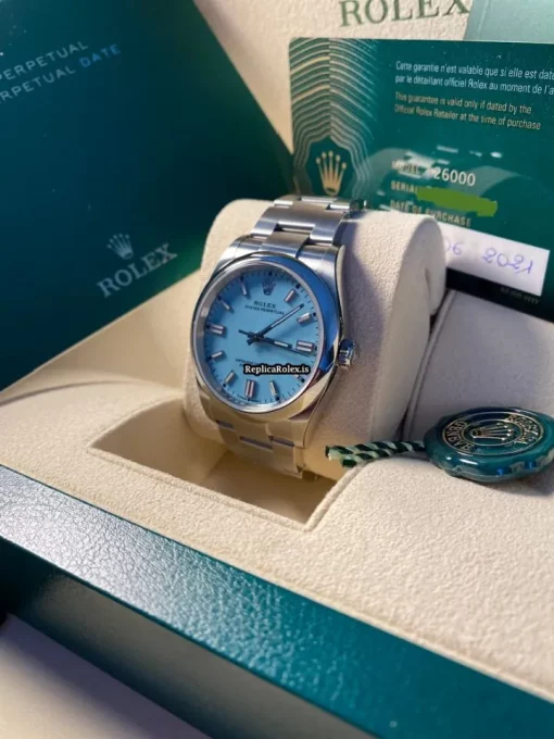 Fantastic Replica Rolex Oyster Perpetual 36 126000 Caliber 3230 Automatic Movement 36mm Steel Case Mens/unisex Watch - Image 2