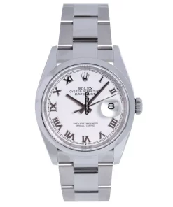 Luxury Replica Rolex Datejust 126200-0008 Automatic Movement 36mm Steel Case Mens/unisex Watch