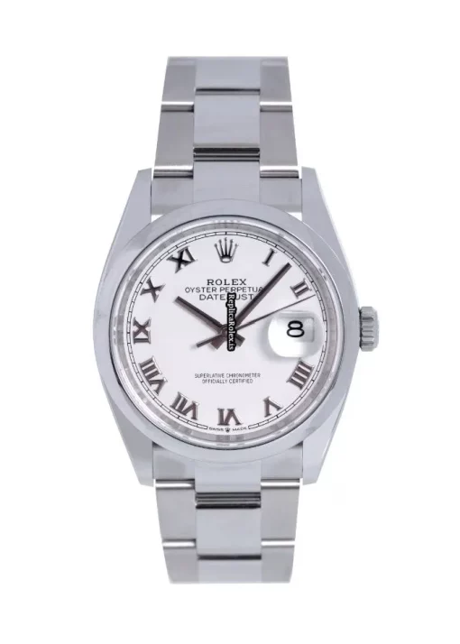 Luxury Replica Rolex Datejust 126200-0008 Automatic Movement 36mm Steel Case Mens/unisex Watch